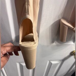 Thigh high stretchy sexy boots worn twice in excellent condition